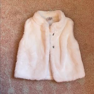 Soft white vest